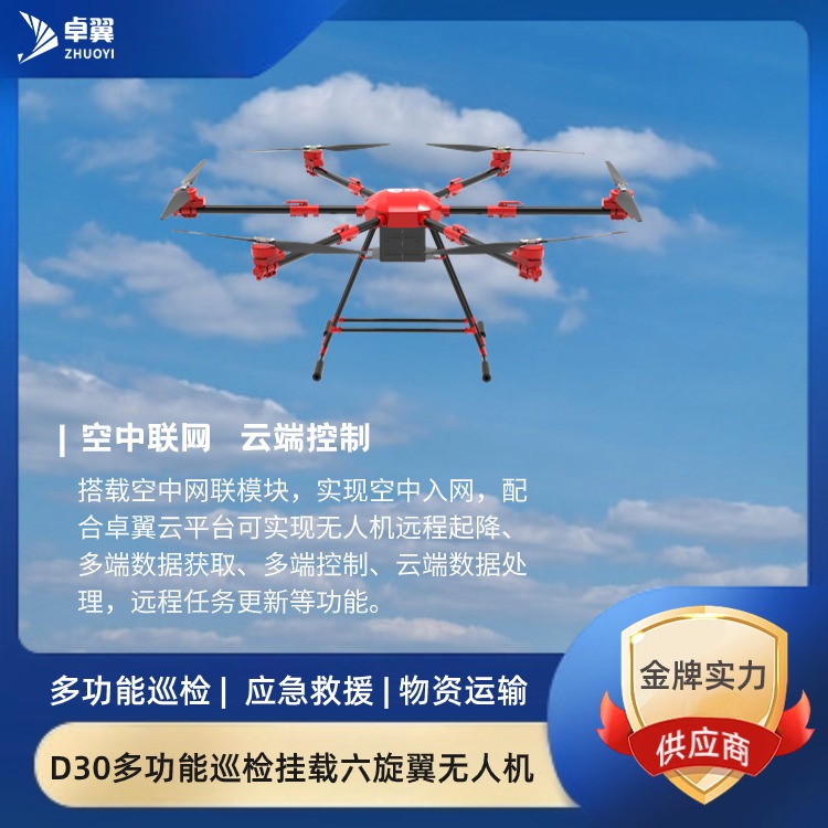 D30多功能巡检多旋翼无人机系统