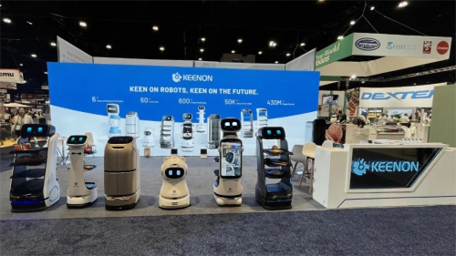 擎朗机器人亮相美国NRA 2024展会，展现新一代智能领先技术！