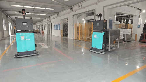 效率up！劢微机器人助力内蒙古包头大型稀土能源企业物流自动化升级