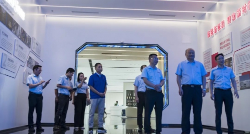 省监委驻集团监察专员、集团公司党委委员、纪委书记宗学彬一行调研宇锋智能