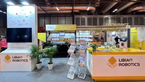 再次吸睛 I 立镖“小黄人”亮相西班牙Logistics & Automation！