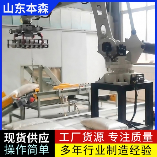 山东融雪剂机器人码垛机   厂家直销