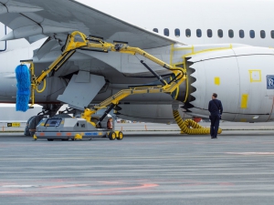 飞机清洁机器人