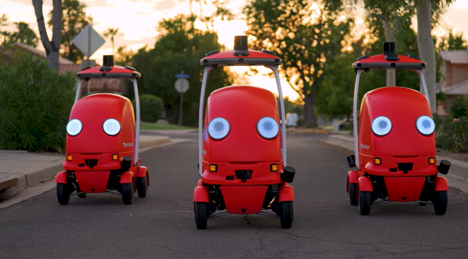 DoorDash 推出首款商用自动送货机器人 Dot