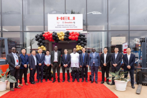 助力绿色环保，合力电动叉车亮相乌干达