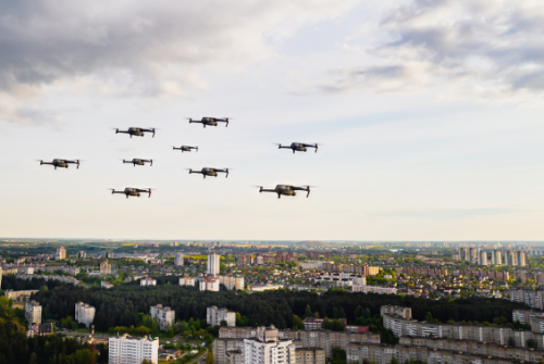 “低成本、可扩展”：Draganfly 和 Palladyne 合作开发用于防御的无人机群