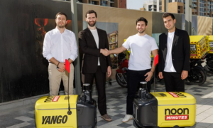 送货机器人亮相迪拜街区：Yango携手noon落地自动配送