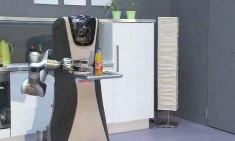 米克力美成功开发出智能AGV医疗服务机器人