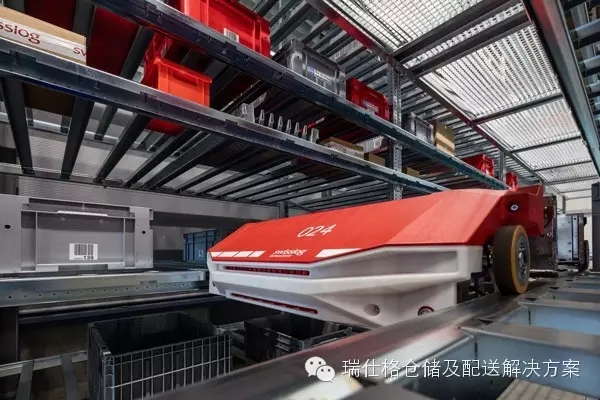 德国著名有机食品公司选择瑞仕格CycloneCarrier多层穿梭车方案