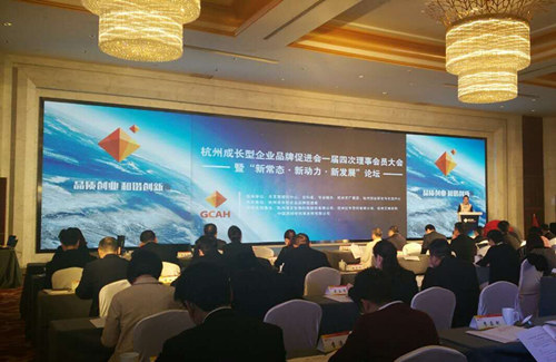 瓦瑞科技参加杭州成长型企业品牌大会