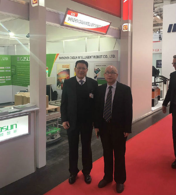 汉诺威简讯——CASUN在全球顶级工业展现场