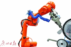 顺德机器人初闯汉诺威