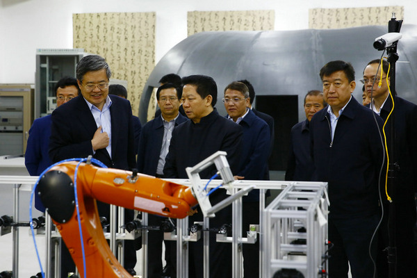 辽宁省省长陈求发考察调研沈阳自动化所