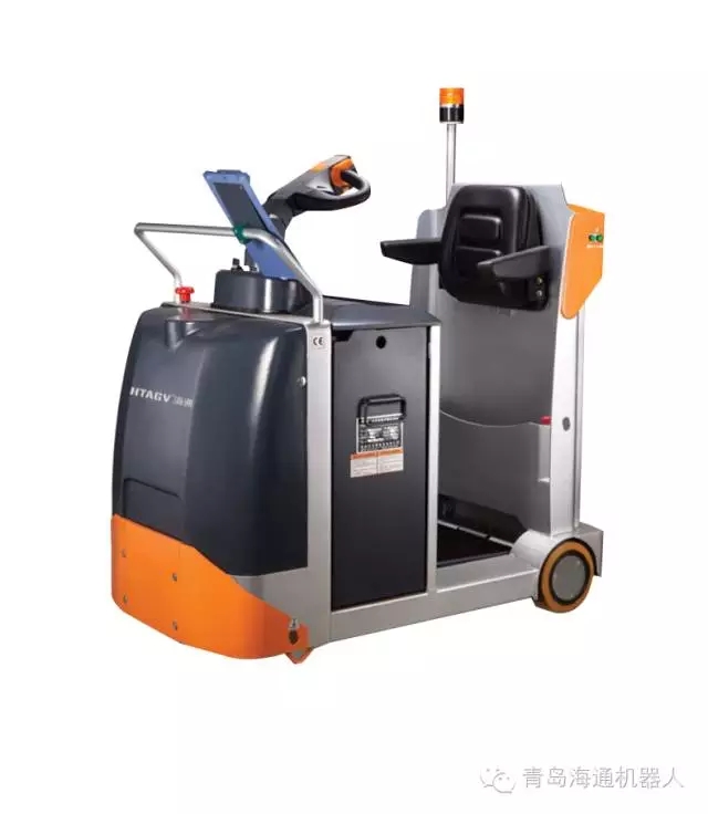 “互联网+”时代的仓储物流应用：青岛海通智能牵引机器人