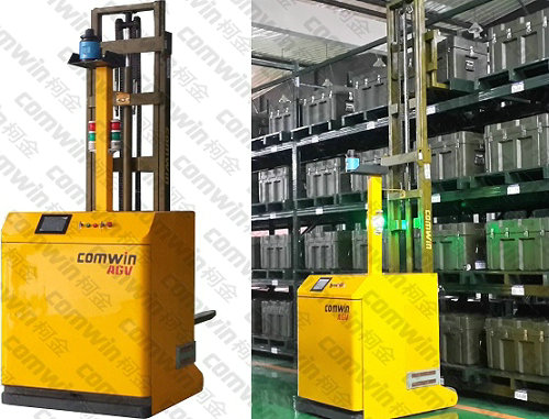 柯金 平衡重式激光导航叉车AGV