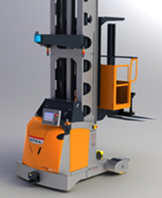 英杰明非常窄巷道自动导引车 VNA