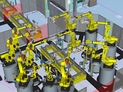 机器人离线仿真技术
